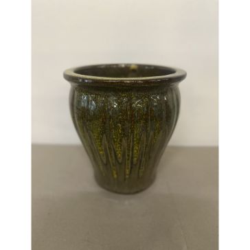 Decorative flower pot, MJY205YEL-1