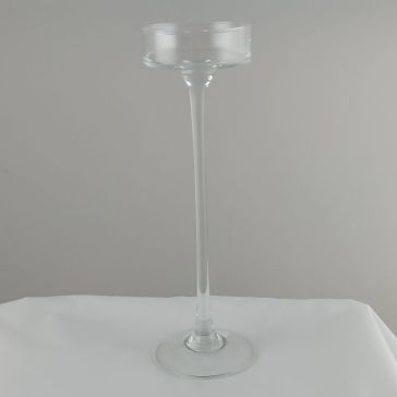 Glass candle holder, 807/H30