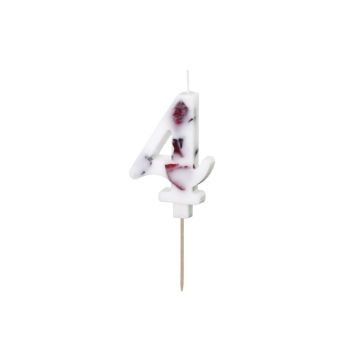 Birthday candle "4", SCU13-4