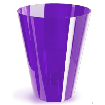 Plastic orchid pot, 12PSPUR