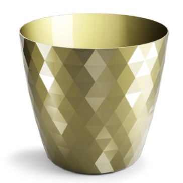 Plastic flower pot Cristal, CRISTAL12GD