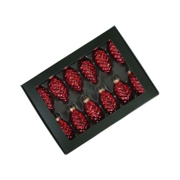 Christmas tree glass decoration, 501722