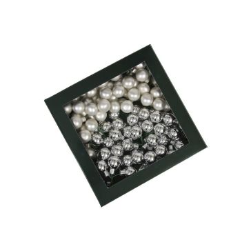 Glass balls on wire, 501232