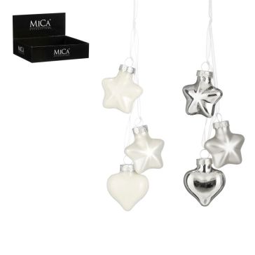 Christmas tree glass decoration, 1180013