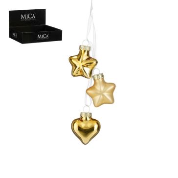 Christmas tree glass decoration, 1180012