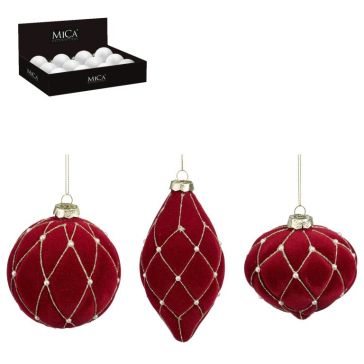 Бархатное украшение на елку, 1179980