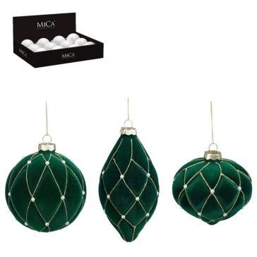 Бархатное украшение на елку, 1179981