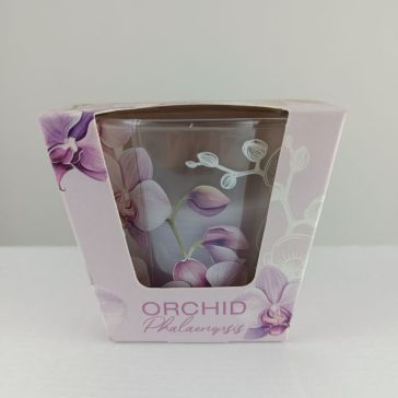 Scented candle in glass, 84413