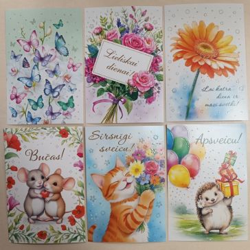 Apsveikuma kartiņa, 05-15