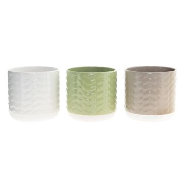 Decorative flower pot Jing, Q50822