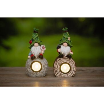 Garden decor - Gnome with solar light, 645764