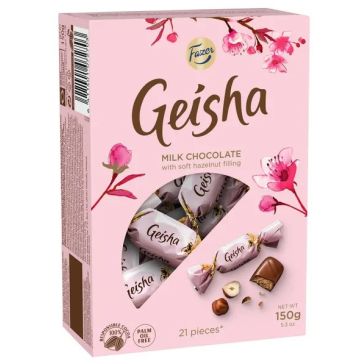 Geisha piena šok. konfektes 150g