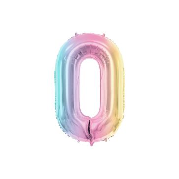 Folija balons Cipars "0", FB1M-0-000P