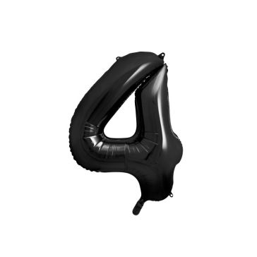 Folija balons Cipars "4", FB1M-4-010
