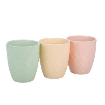 Ceramic orchid pot, 51118