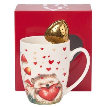 Krūze ar tējas uzlējumu, HEDGEHOG