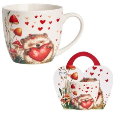 Krūze papīra piedurknē, HEDGEHOG