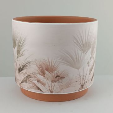 Decorative flower pot Tropical, 65623