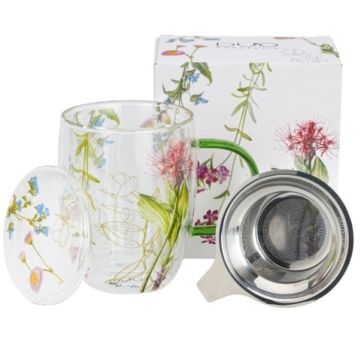 Divsienu stikla krūze ar uzlējumu, COLORS OF NATURE