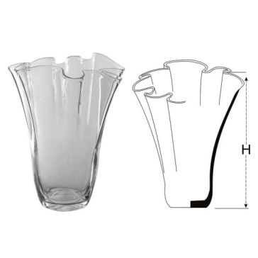 Стеклянная ваза, 2301-H-30