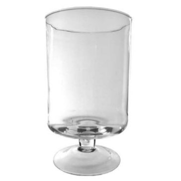 Glass candle holder, 610Q12