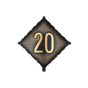 Folijas balons "20", FB362-20