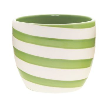 Keramikas puķu pods Striper, Q50984