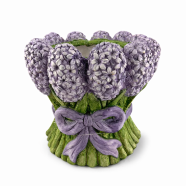 Бетонный цветочный горшок - Букет гиацинтов, 72259153-31A