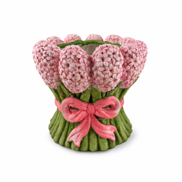 Бетонный цветочный горшок - Букет гиацинтов, 72259153-31B