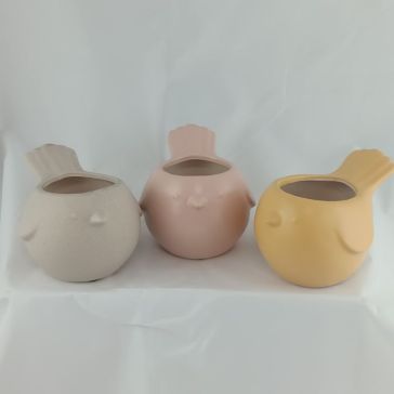 Decorative flower pot Bird, 1191692