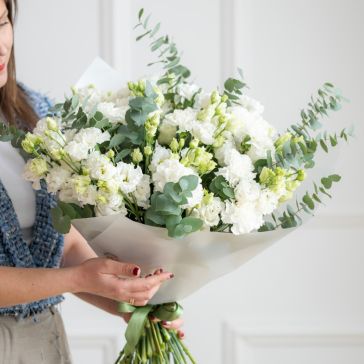 Flower bouquet BLUSH&SAGE SIMPHONY