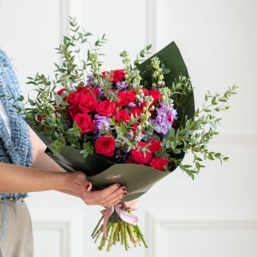 Flower bouquet AMOUR ROYALE