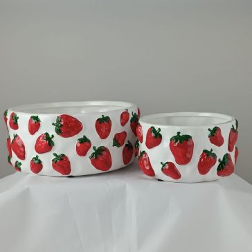 Decorative flower pot Fragole, 1HRR10-317