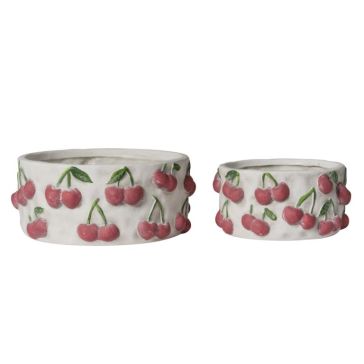 Decorative flower pot Cherry, 1HRR15