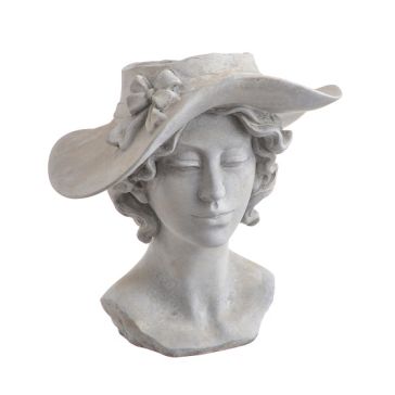 Betona puķu pods - Dāma, 358CAN3P001-L