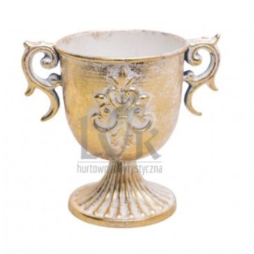 Dekoratīvs metāla trauks, 23LC04222GW