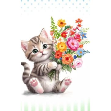 Apsveikuma dubultā kartiņa, A27140