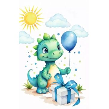 Apsveikuma dubultā kartiņa, A27141