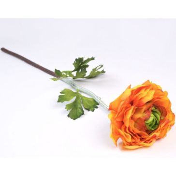 Mākslīgais zieds &mdash; Ranunkulis, KLS2639B/OR