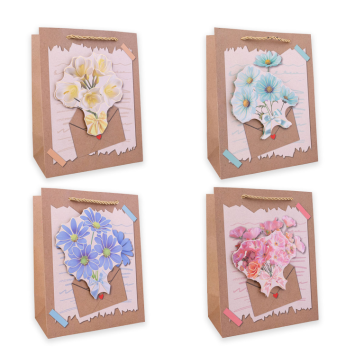 Dāvanu maisiņ&scaron; Flowers, 3162833