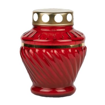 Svece stikla traukā, 40h, 27K