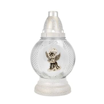 Svece stikla traukā, 22h, 109A