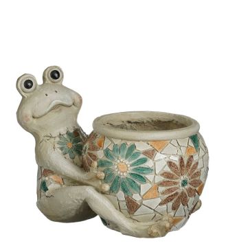 Decorative flower pot Frog, 1190489