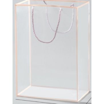 Подарочный пакет, прозрачный, GSH241535PK