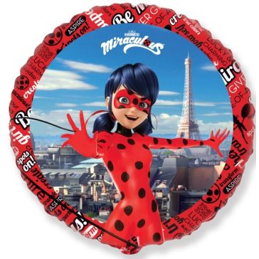 Foil balloon - Miraculous, C401580