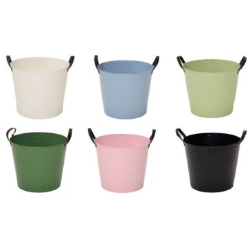 Decorative metal container, 134562