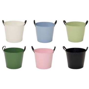 Decorative metal container, 134563