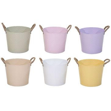 Decorative metal container, 138039