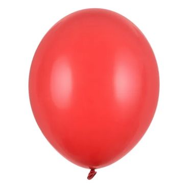 Baloni Pastel Poppy Red, SB14P-007J