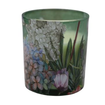 Scented candle in glass "Royal Garden", 9085